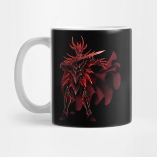 Red Dragon Knight - Fantasy Character Mug